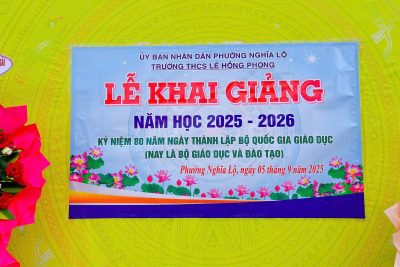 Khai giảng năm học 2025 -2026