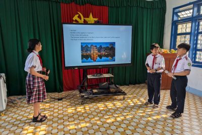 TỔ CHỨC CLB TIẾNG ANH HKII NĂM HỌC 2025-2026.